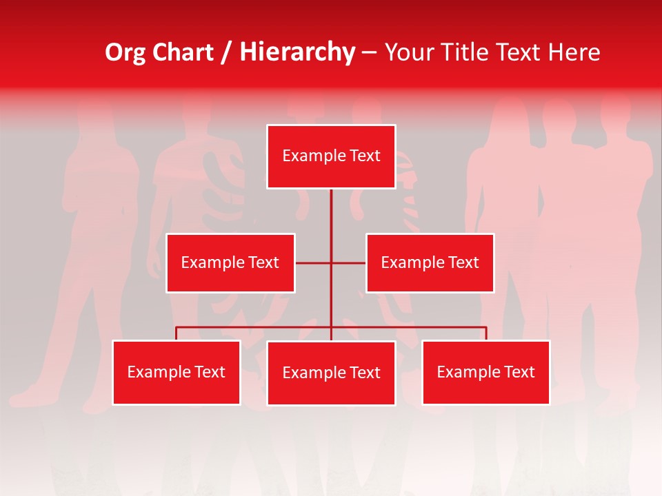 Sport Outline Woman PowerPoint Template