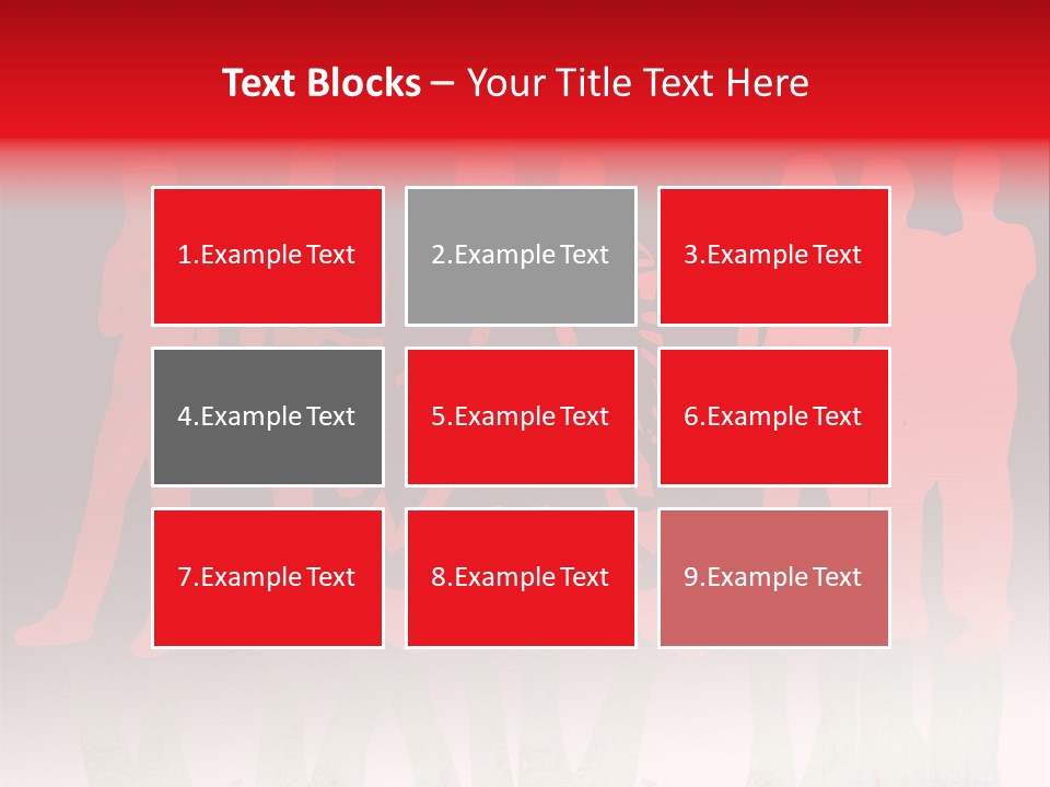 Sport Outline Woman PowerPoint Template