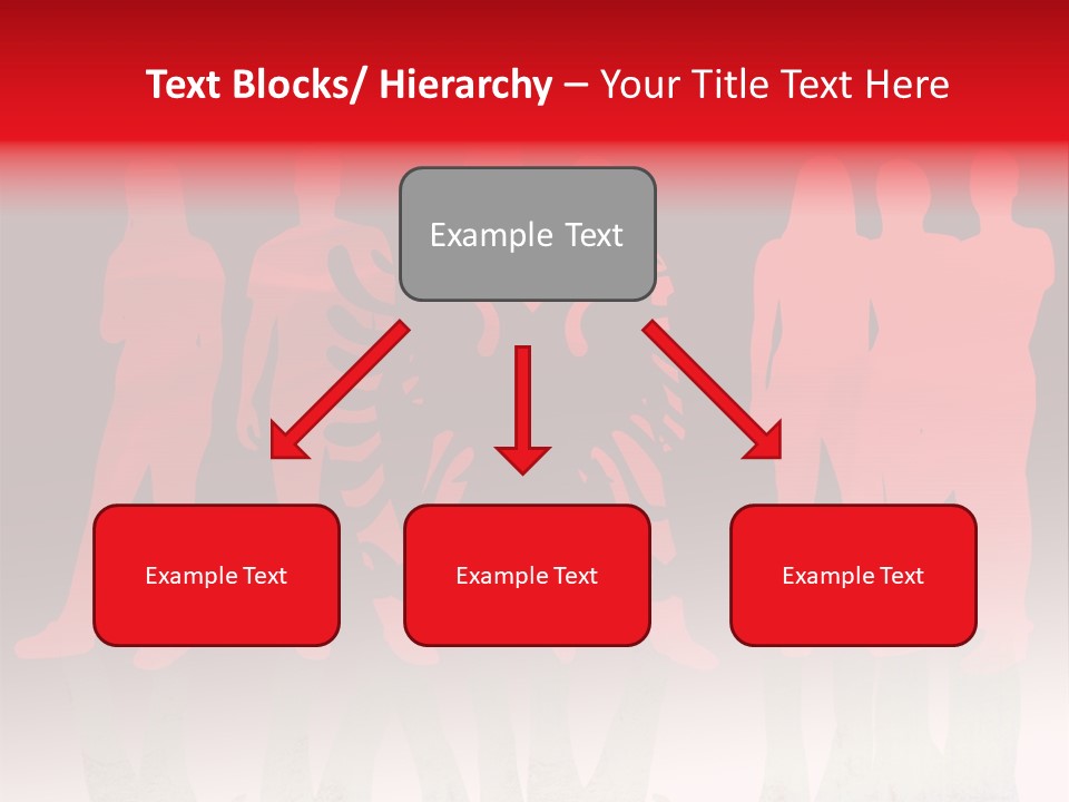 Sport Outline Woman PowerPoint Template