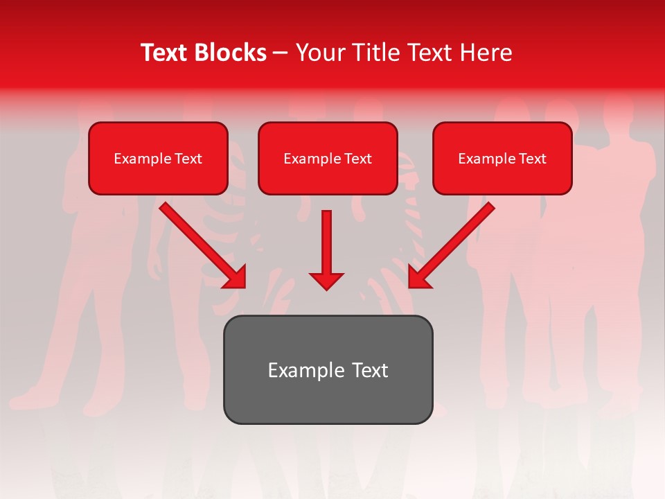 Sport Outline Woman PowerPoint Template