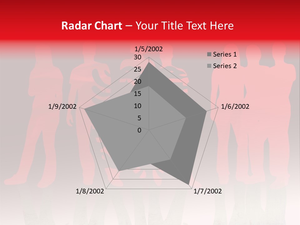 Sport Outline Woman PowerPoint Template