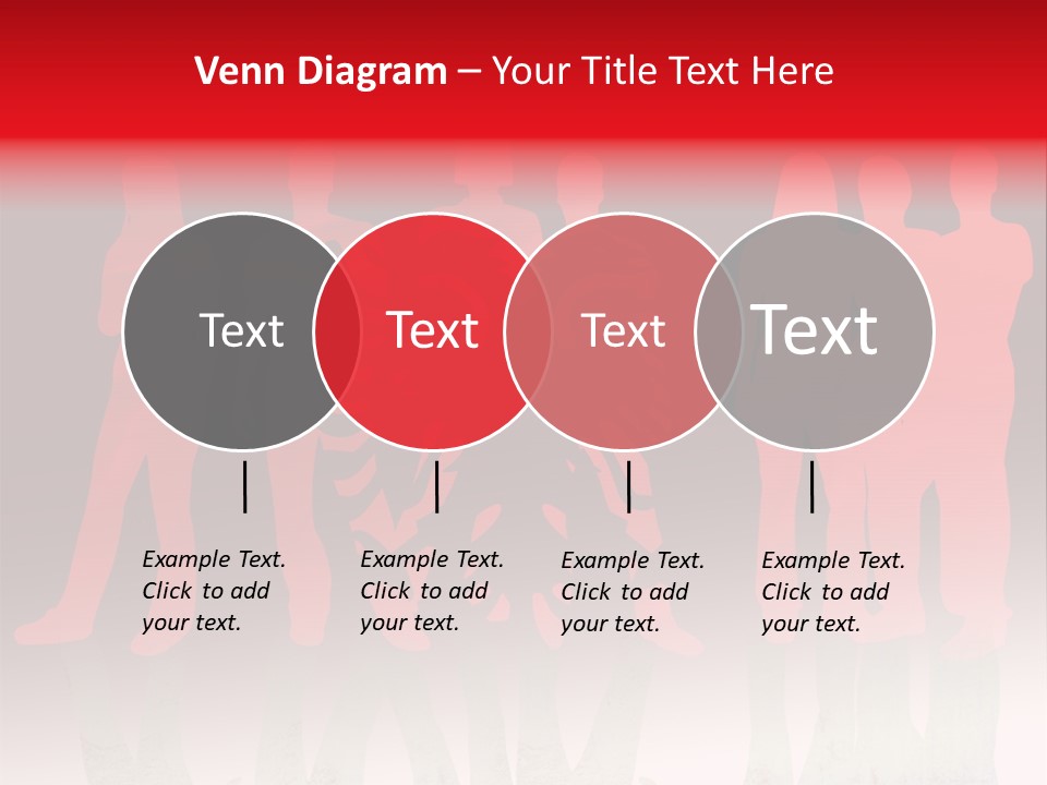 Sport Outline Woman PowerPoint Template