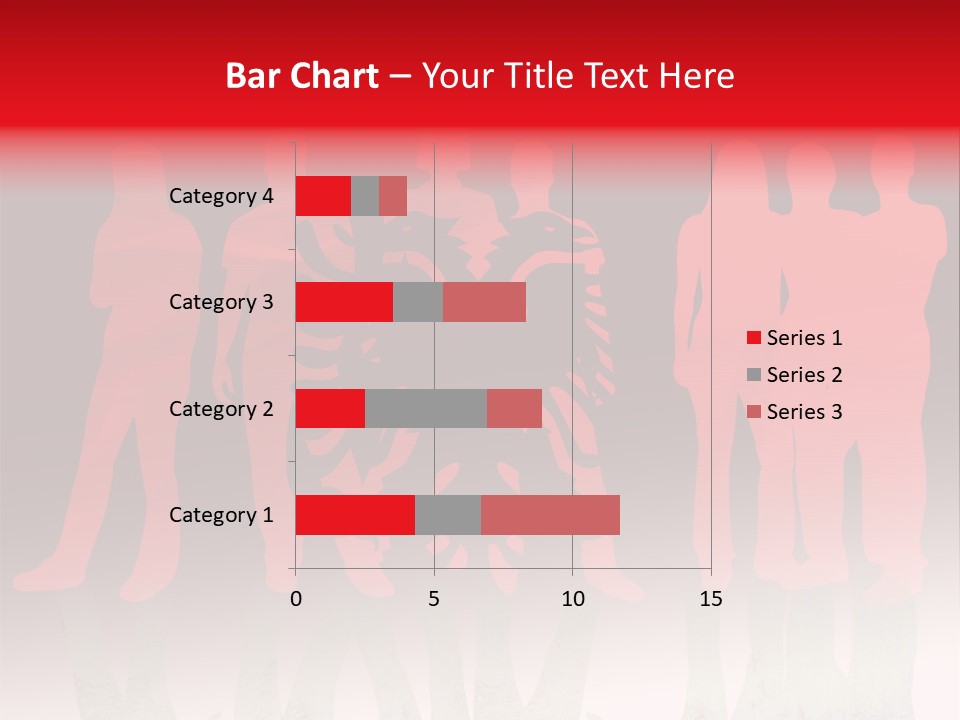 Sport Outline Woman PowerPoint Template