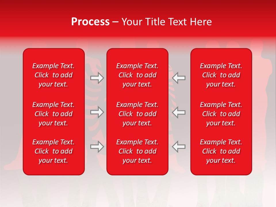 Sport Outline Woman PowerPoint Template