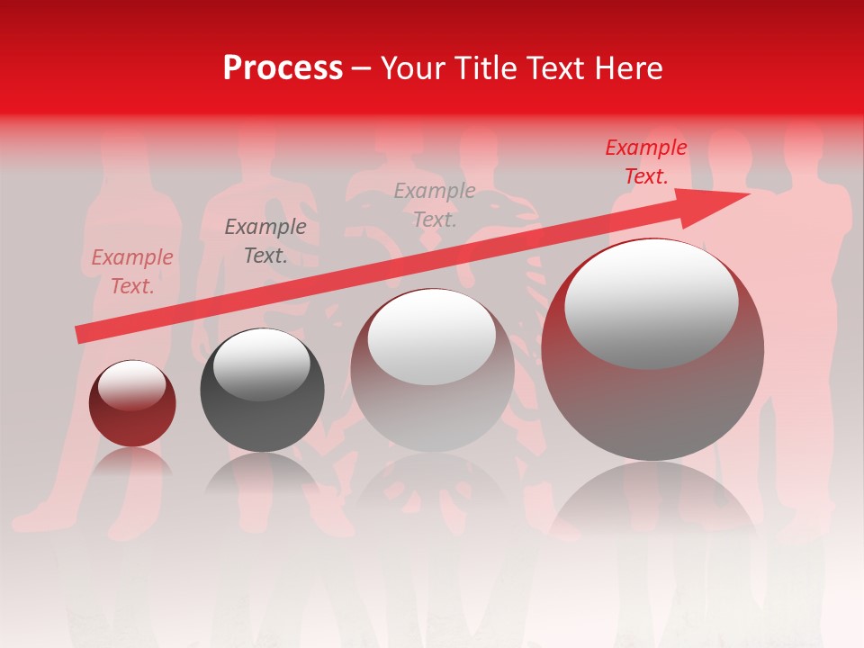 Sport Outline Woman PowerPoint Template