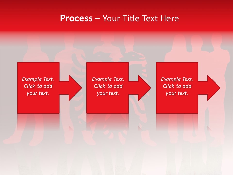 Sport Outline Woman PowerPoint Template