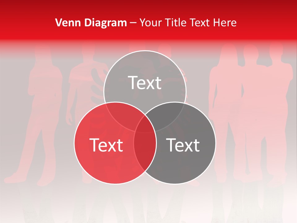 Sport Outline Woman PowerPoint Template