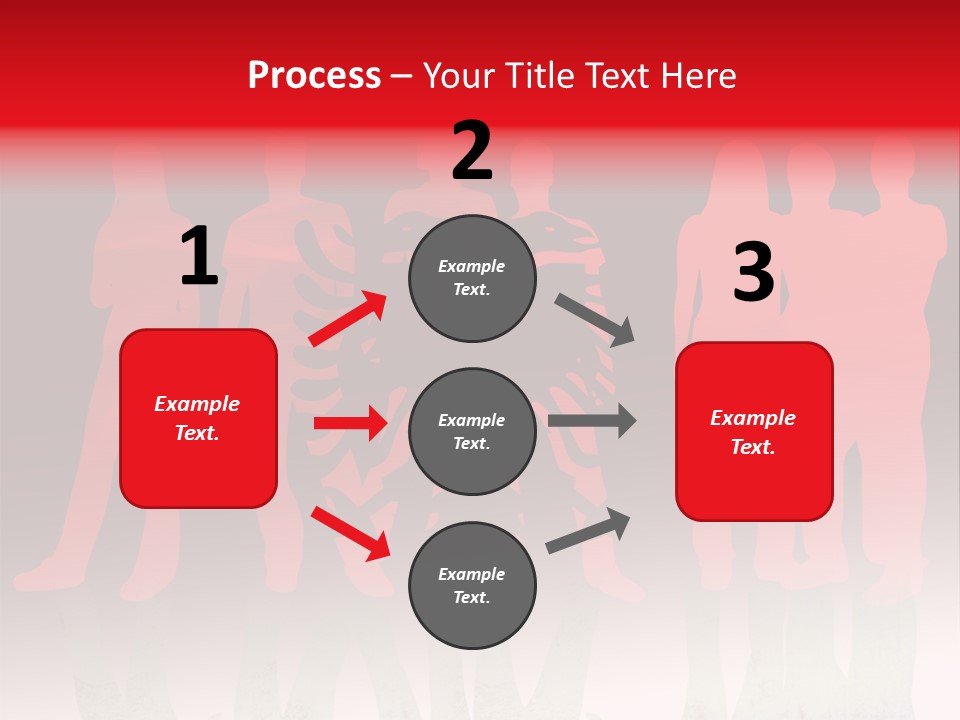 Sport Outline Woman PowerPoint Template