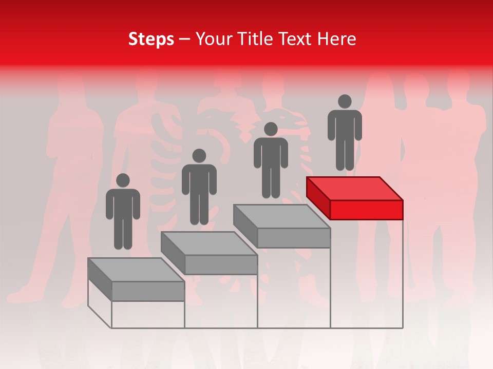 Sport Outline Woman PowerPoint Template