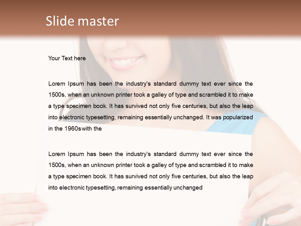 Valentine Love Innocence PowerPoint Template