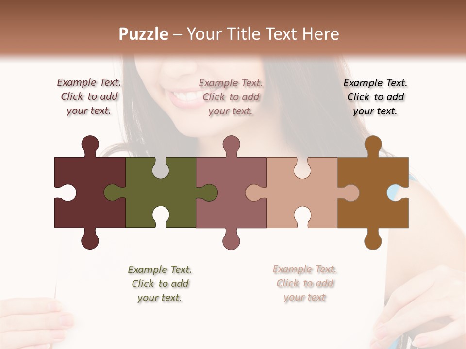 Valentine Love Innocence PowerPoint Template