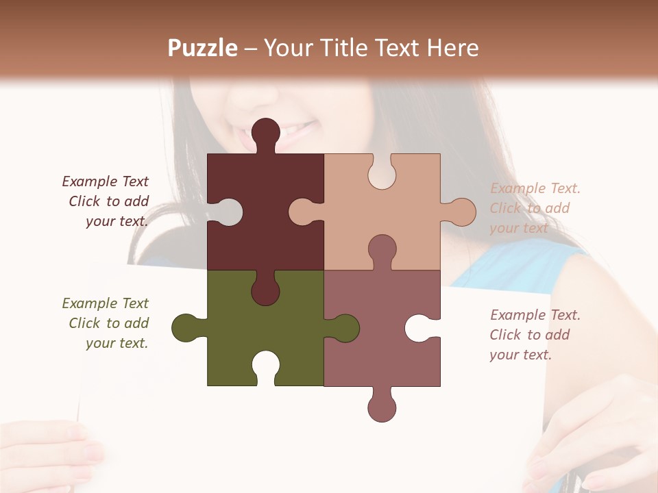 Valentine Love Innocence PowerPoint Template