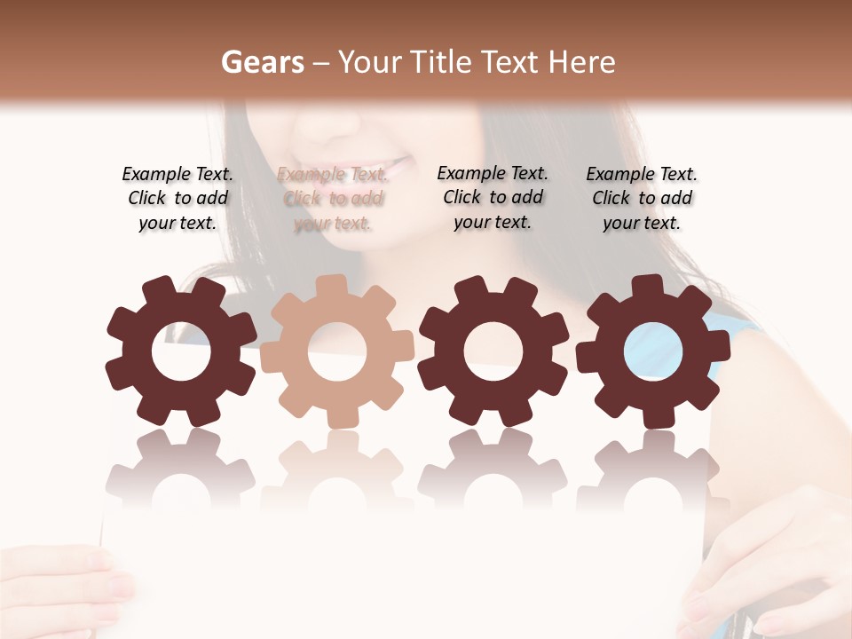 Valentine Love Innocence PowerPoint Template