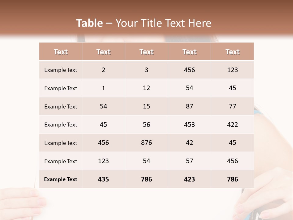 Valentine Love Innocence PowerPoint Template