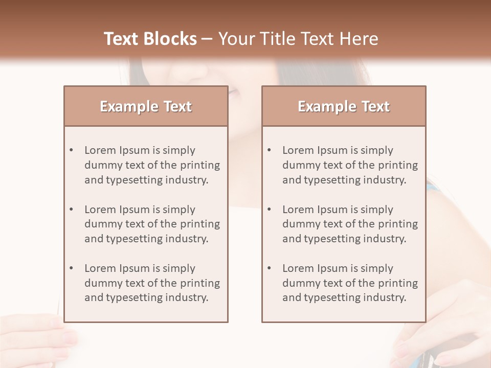 Valentine Love Innocence PowerPoint Template