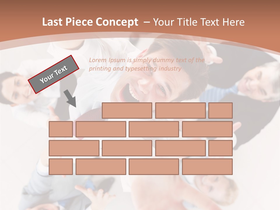 Young Career Happiness PowerPoint Template