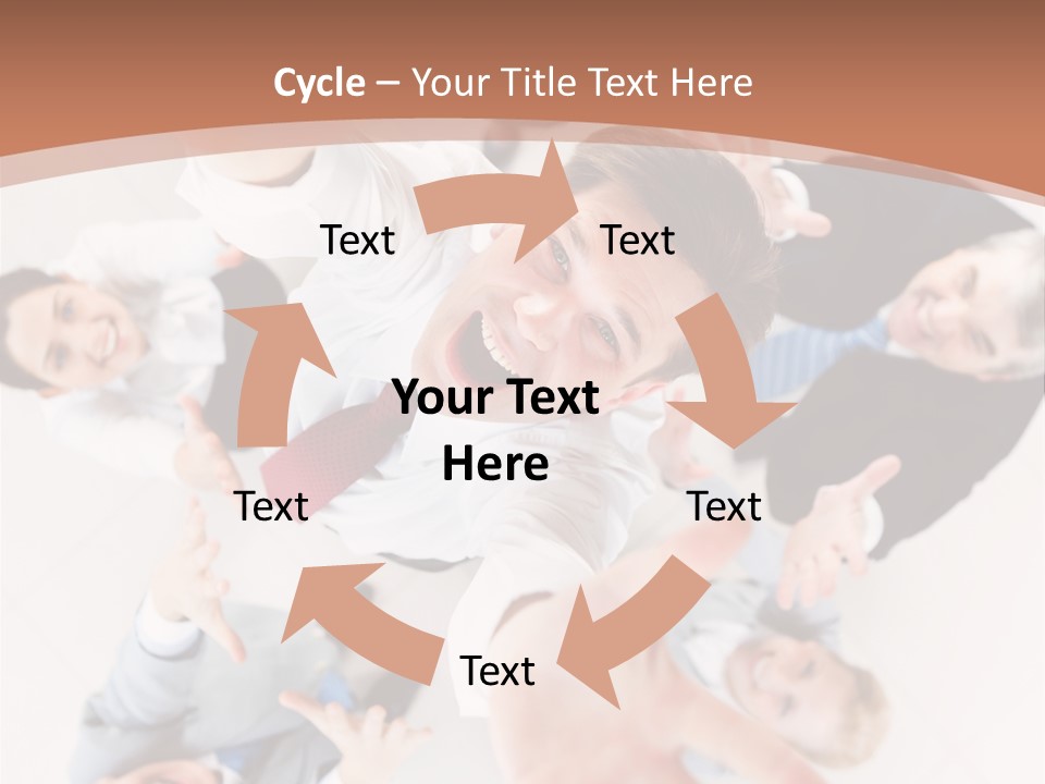 Young Career Happiness PowerPoint Template