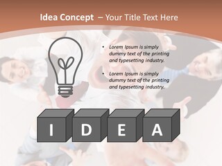 Young Career Happiness PowerPoint Template