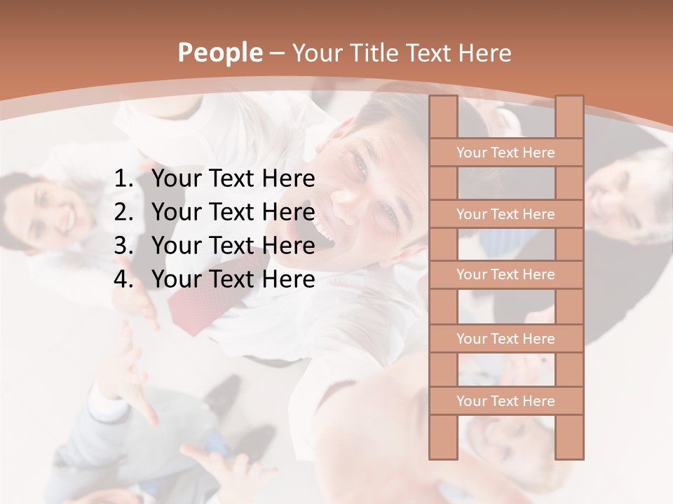 Young Career Happiness PowerPoint Template