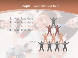 Young Career Happiness PowerPoint Template