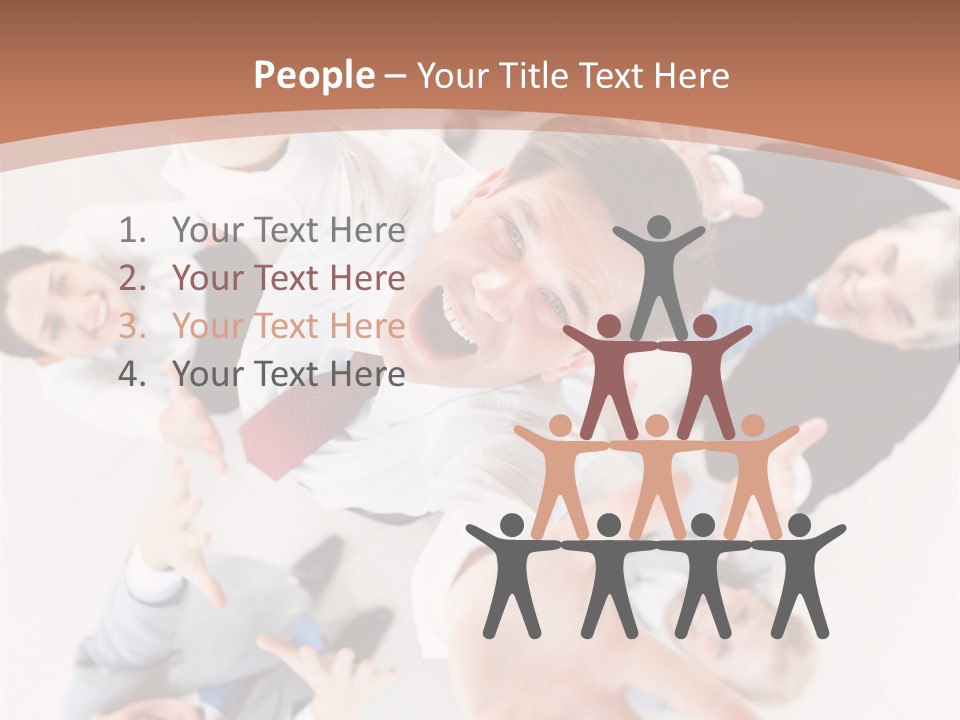 Young Career Happiness PowerPoint Template