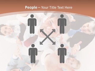 Young Career Happiness PowerPoint Template