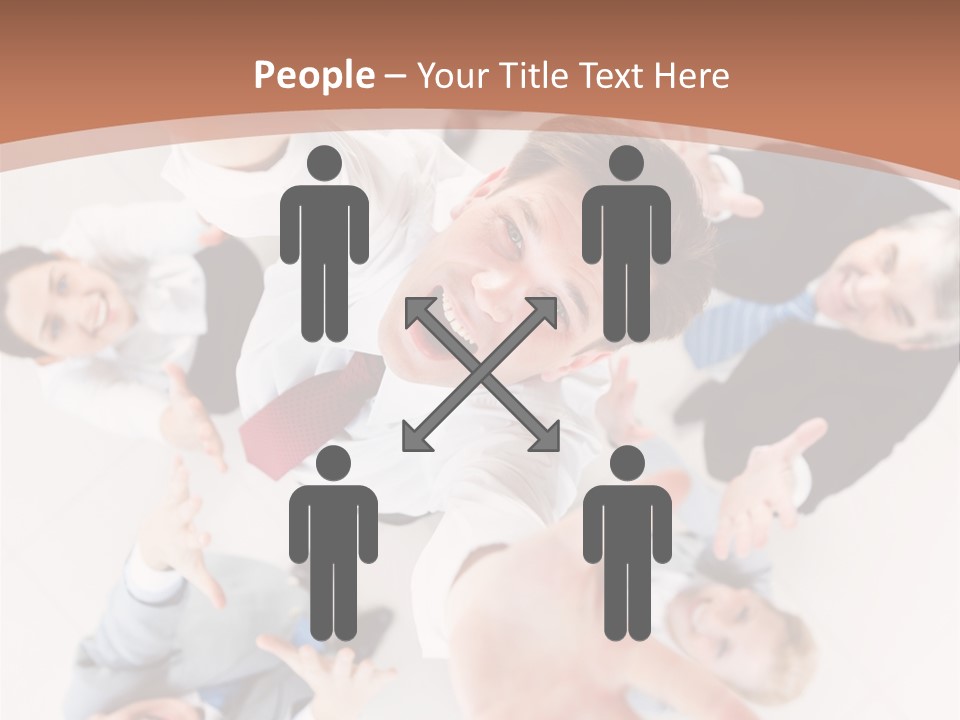 Young Career Happiness PowerPoint Template