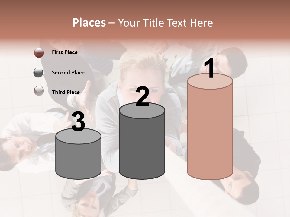 Blonde  Pretty PowerPoint Template