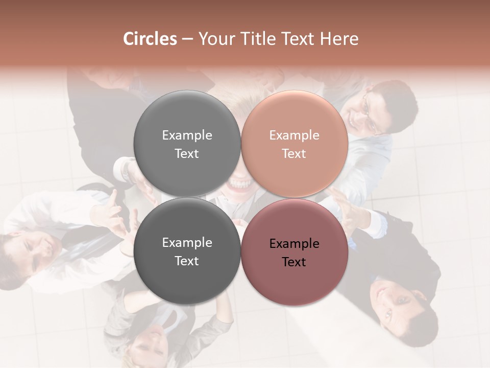 Blonde  Pretty PowerPoint Template