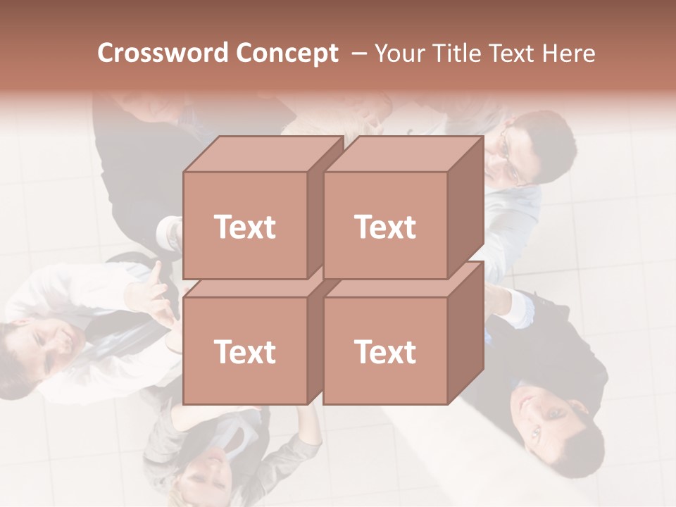 Blonde  Pretty PowerPoint Template