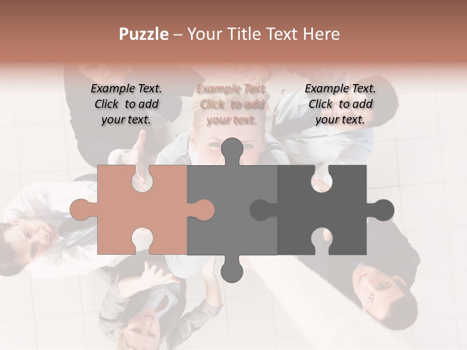 Blonde  Pretty PowerPoint Template