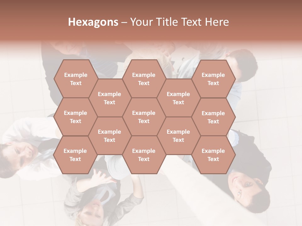 Blonde  Pretty PowerPoint Template