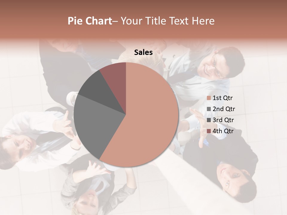 Blonde  Pretty PowerPoint Template