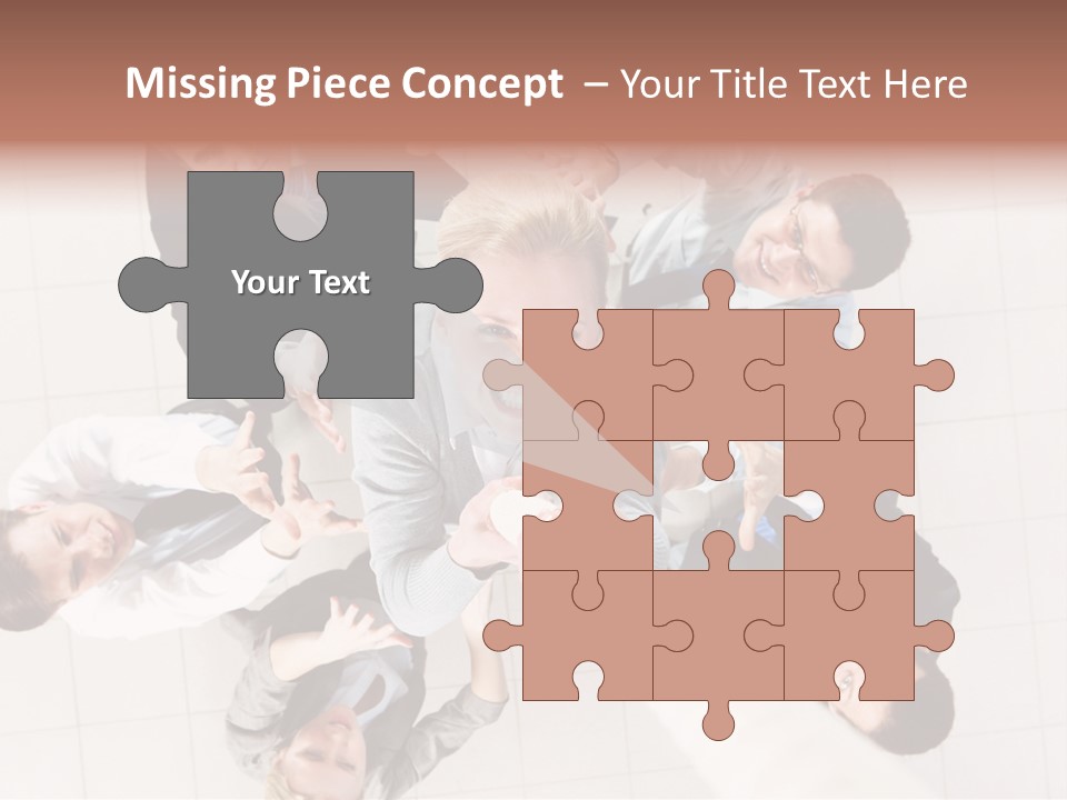 Blonde  Pretty PowerPoint Template