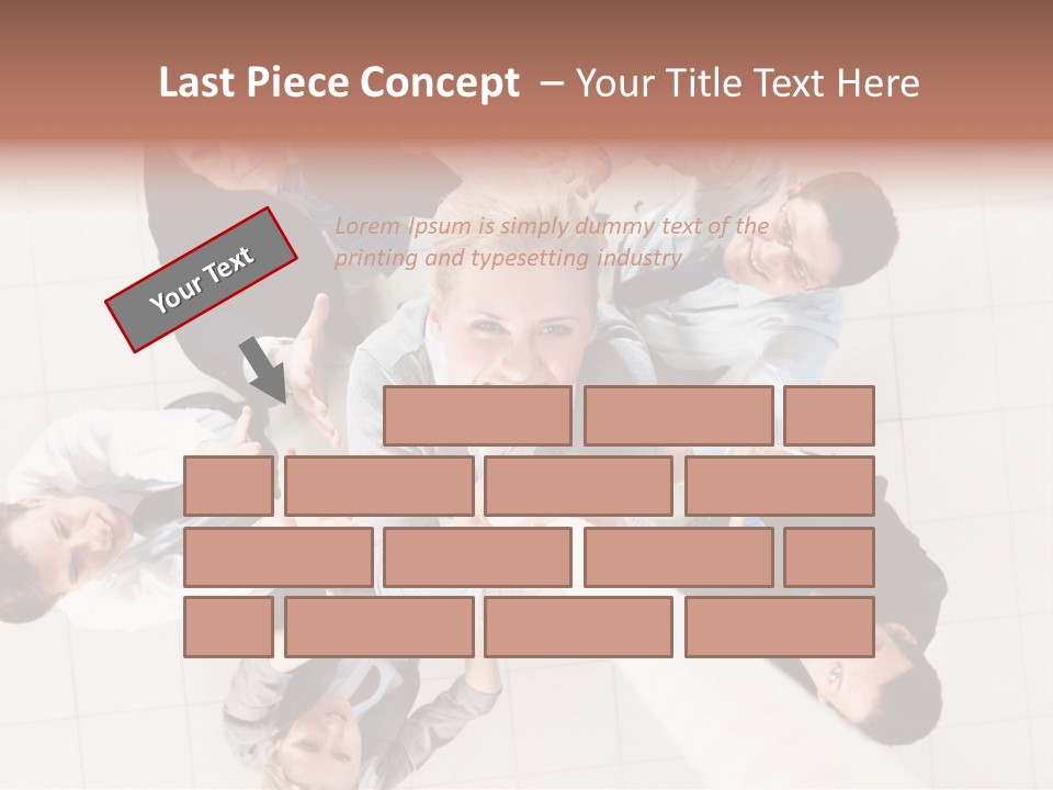 Blonde  Pretty PowerPoint Template