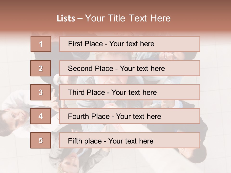 Blonde  Pretty PowerPoint Template