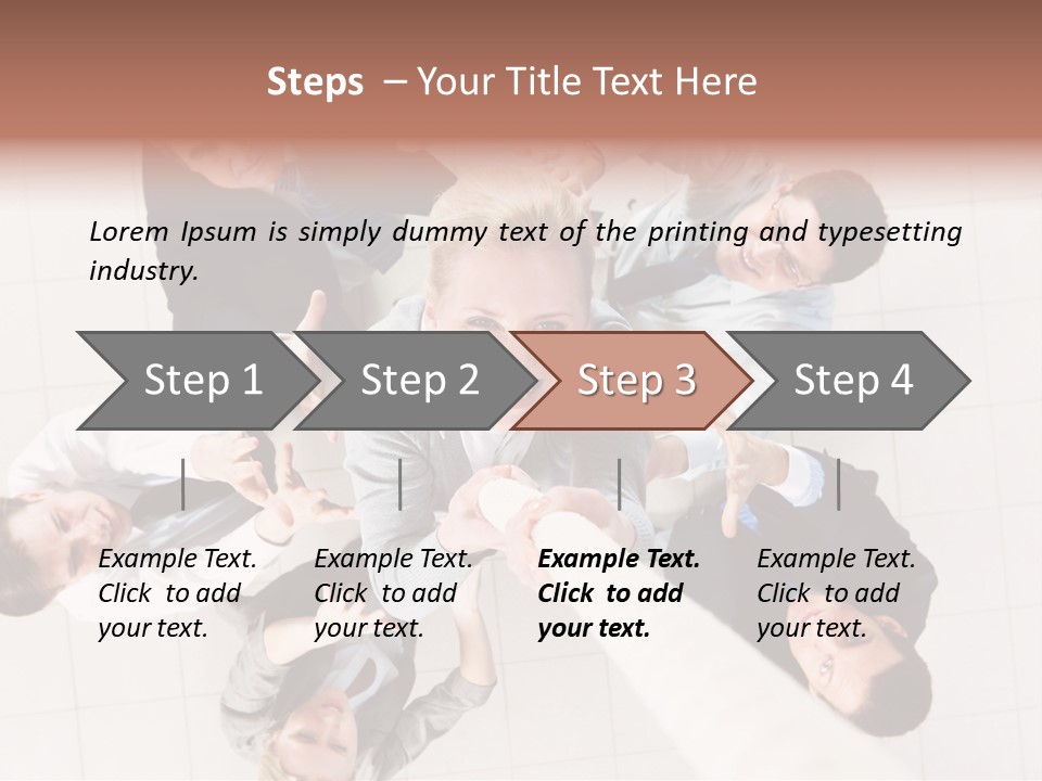 Blonde  Pretty PowerPoint Template