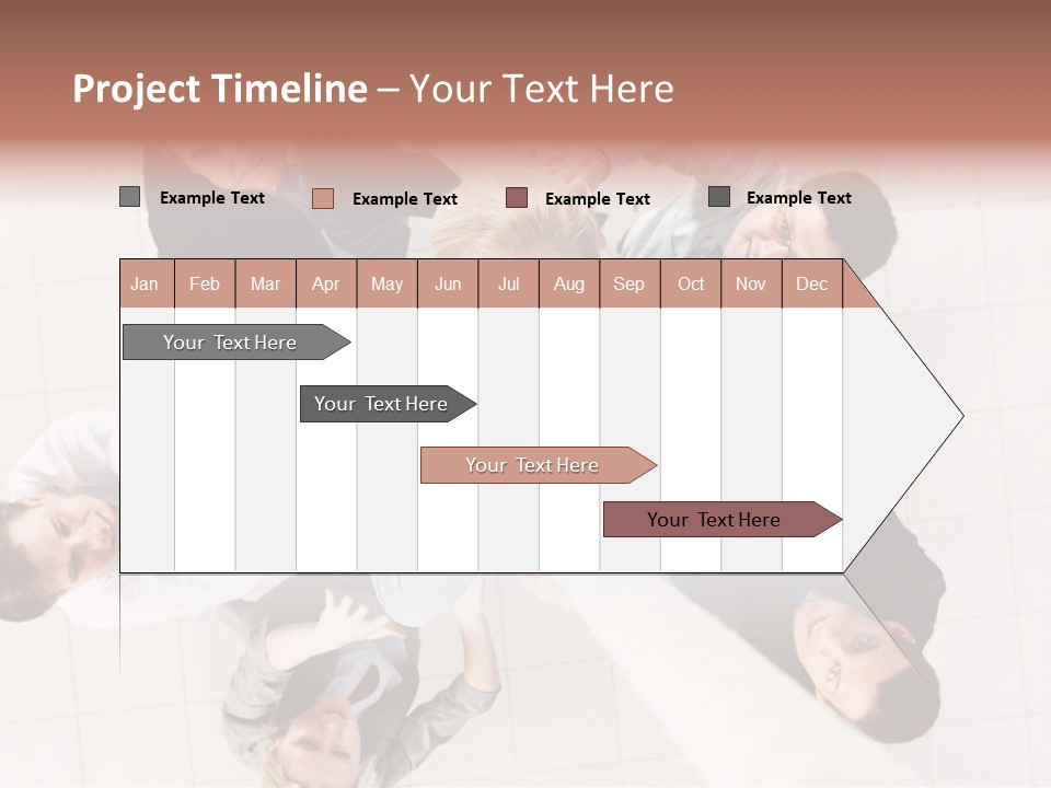 Blonde  Pretty PowerPoint Template