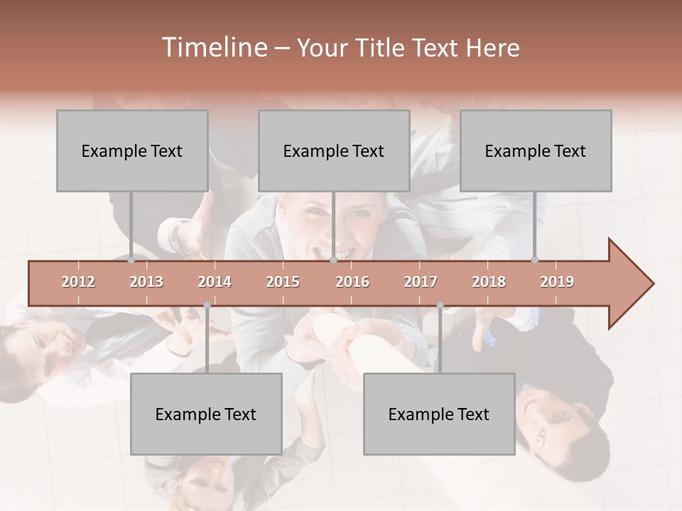 Blonde  Pretty PowerPoint Template