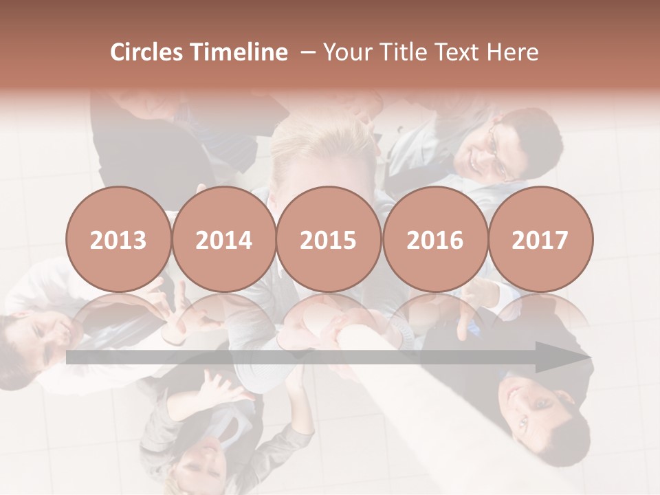 Blonde  Pretty PowerPoint Template