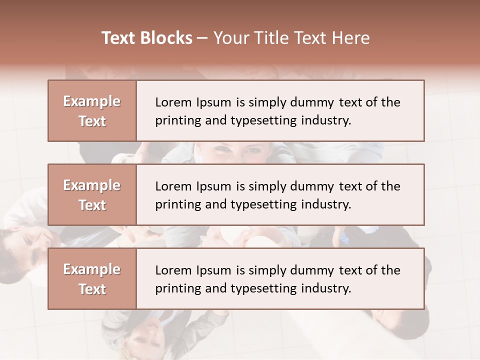 Blonde  Pretty PowerPoint Template