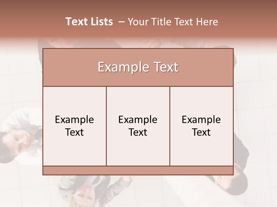 Blonde  Pretty PowerPoint Template