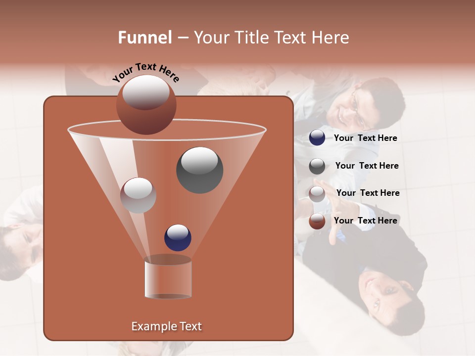 Blonde  Pretty PowerPoint Template