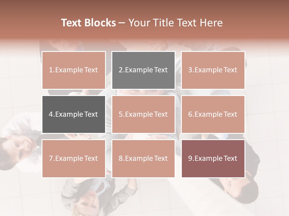 Blonde  Pretty PowerPoint Template