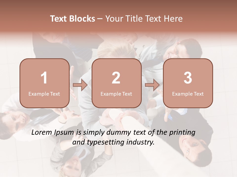 Blonde  Pretty PowerPoint Template