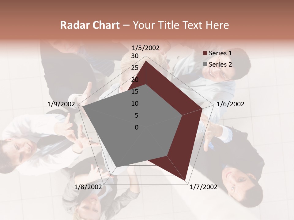 Blonde  Pretty PowerPoint Template