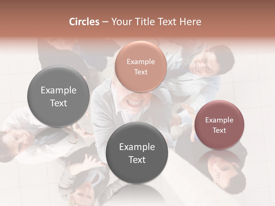 Blonde  Pretty PowerPoint Template