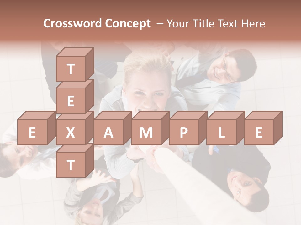 Blonde  Pretty PowerPoint Template