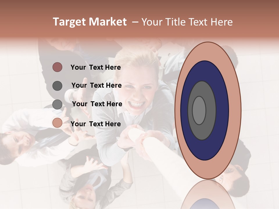 Blonde  Pretty PowerPoint Template