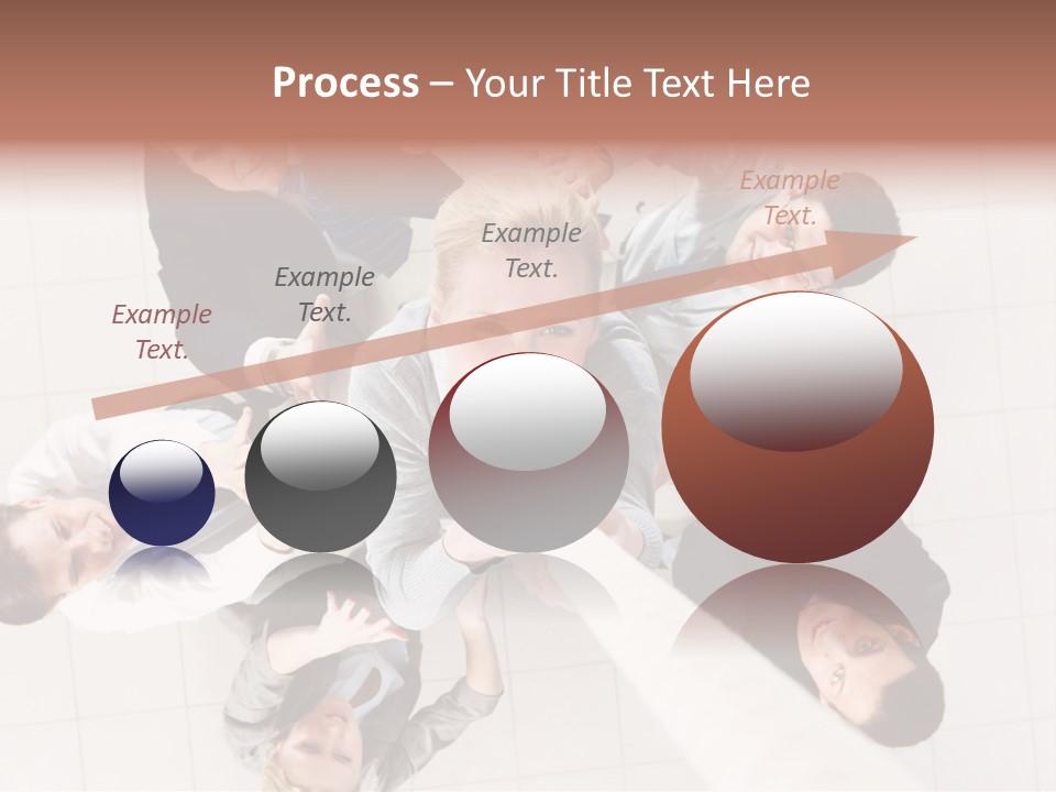 Blonde  Pretty PowerPoint Template